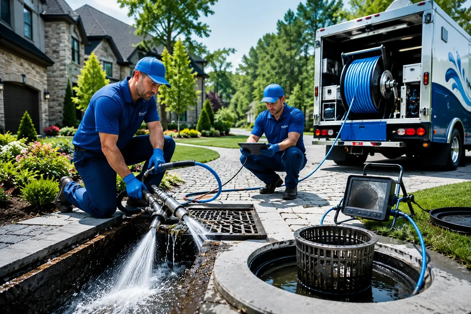 Local outdoor drain cleaning professionals in Lake Panasoffkee, FL